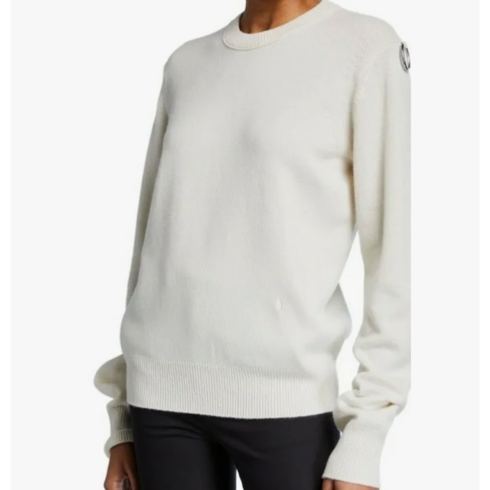 Helmet Lang Ring O Ring Cashmere Pullover Crewneck Sweater XS